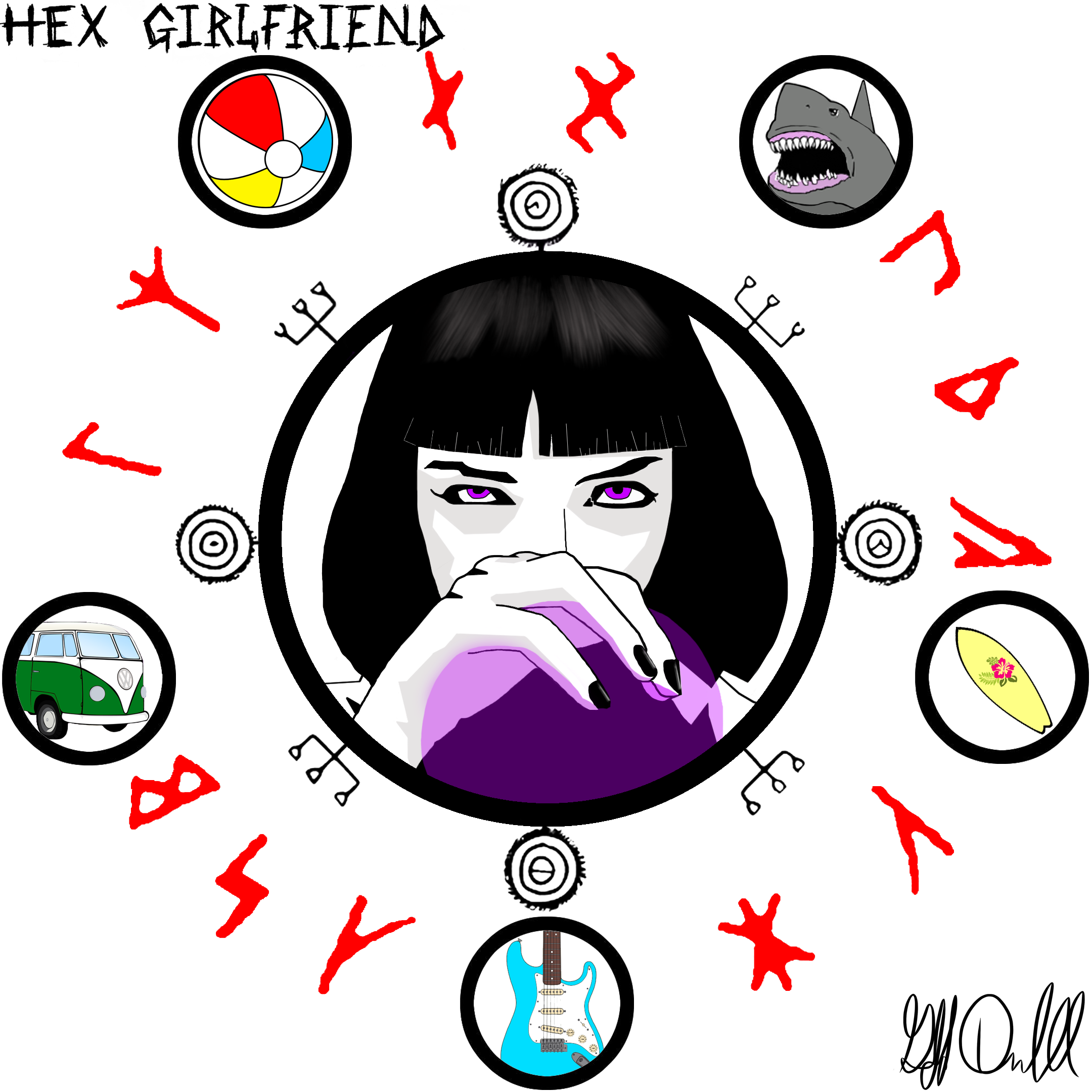 Hex Girlfriend EP Cover